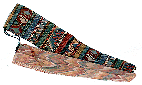Tapestry flute bags