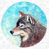 Wolf Living Drum